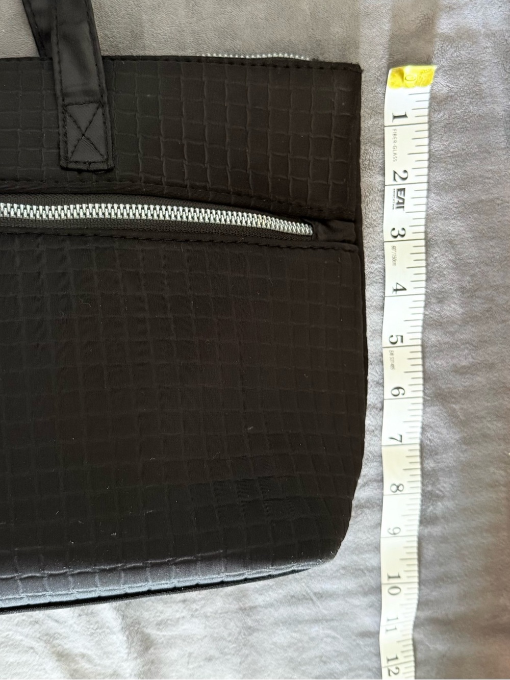 Aimee Kestenberg Black Quilted Nylon Tote - Picture 4 of 4